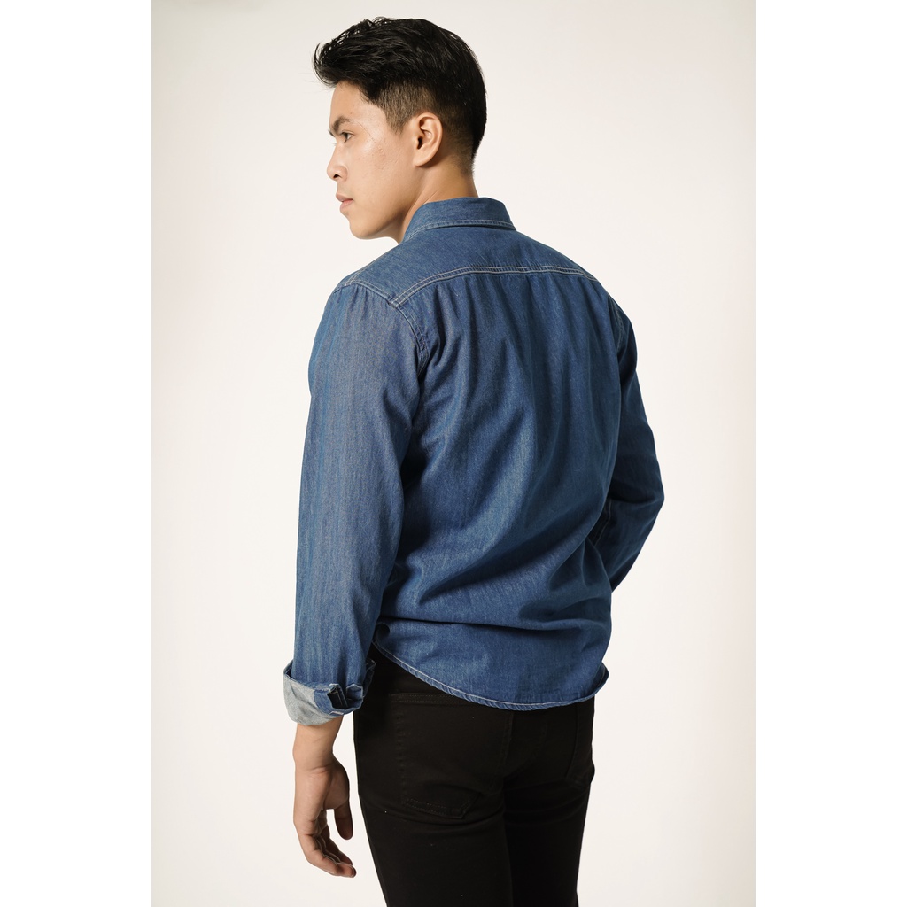 Áo sơ mi - Áo sơ mi đũi cao cấp - Chất đũi mát, không nhăn, không phai màu, dáng trẻ đẹp, tôn dáng người mặc SM8820 | BigBuy360 - bigbuy360.vn