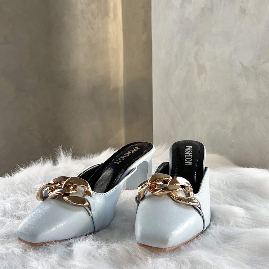 Giày nữ búp bê cao gót [Trend 2021 + Hot Summer + Ảnh Thật 100%] phong cách Hàn Quốc