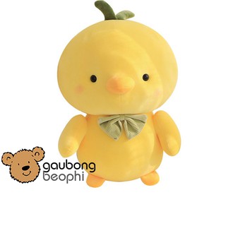 Thú bông hình gà đeo nơ quà tặng cho bạn gái | đồ chơi trẻ em ý nghĩa shop gấu bông béo phì