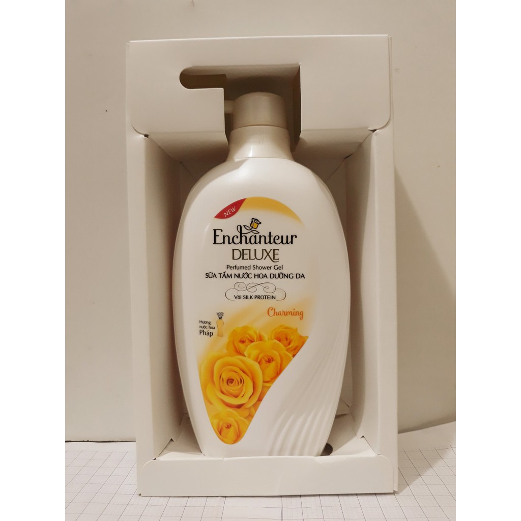 Hộp Quà Tặng Tắm Gội Enchanteur Chai 650g