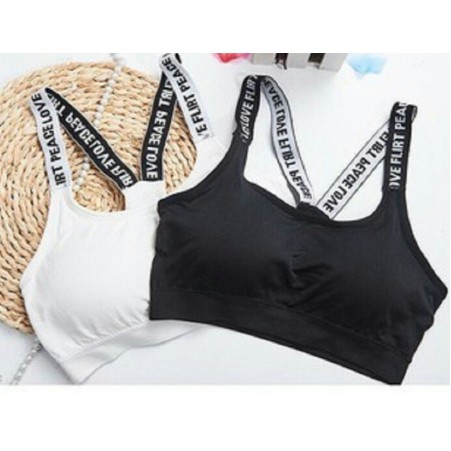 Combo 2 Áo Bra 5043 Thể Thao 2 Dây Khỏe Khoắn Năng Động Freesize Cho Bạn từ 43 Đến 56kg