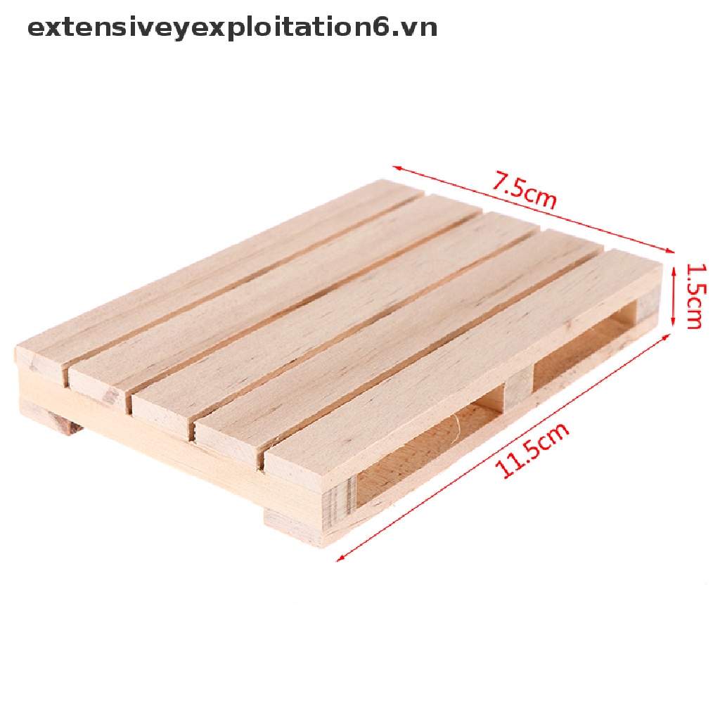/ / E6vn / / Khay Gỗ Mini Đựng Đồ Uống Nóng Lạnh