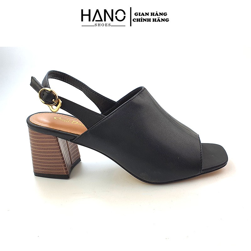 HANO - Sandal Boot 7p hở mũi quai sau SD9821