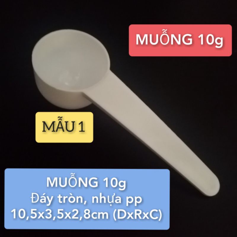 Muỗng đong định lượng, khi làm bánh, múc bột, múc kem trong spa
