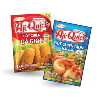 Bột Chiên Giòn Aji Quick Đủ 2 Loại (Xanh/Đỏ)