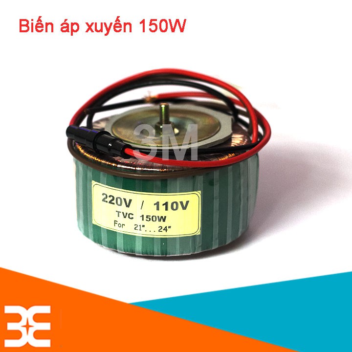 [Tp.HCM] Biến Áp Xuyến 220VAC-110VAC Hoàn Cầu ( Dây Đồng 100% )