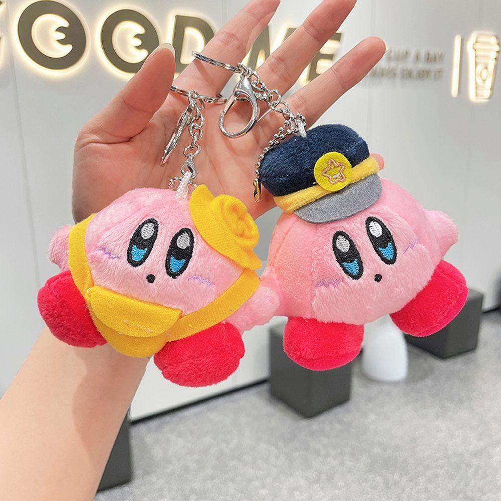 JARRED Đồ Chơi Nhồi Bông Kirbys Dễ Thương Gắn Móc Khóa
