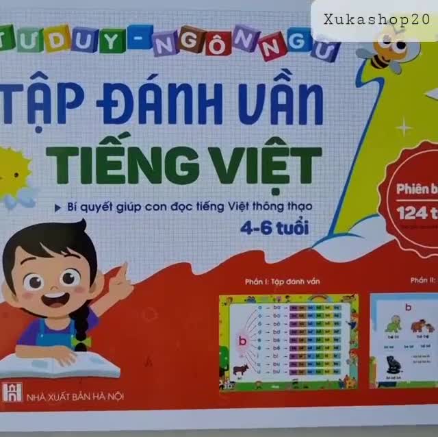 [Mã BMLT35 giảm đến 35K đơn 99K] Sách - Tập Đánh Vần Tiếng Việt Kèm File Nghe Quét Mã QR (4-6 Tuổi) | BigBuy360 - bigbuy360.vn