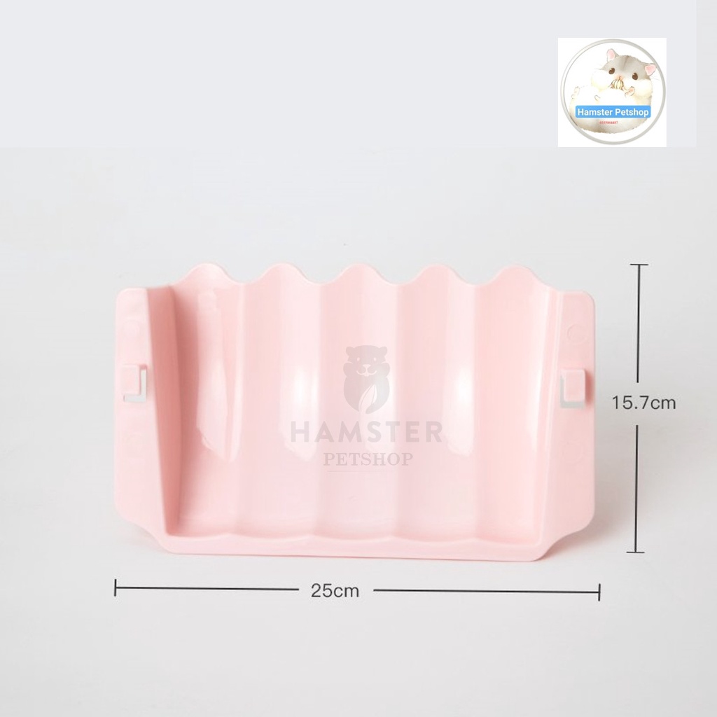 Máng cỏ khô gắn lồng Guinea Pig (bọ ú, chuột lang), thỏ, sóc bắc mỹ, chinchilla