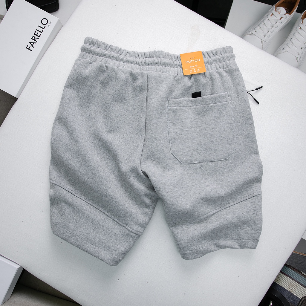Quần Short Nam Túi Khoá HUTTON Chất Liệu PC COTTON Co dãn 2 chiều