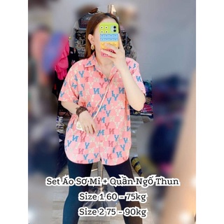 Bigsize 60 - 90kg [ Áo sơ mi Fom Rộng ]