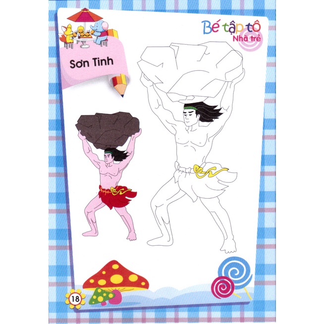 Sách - Tập tô màu nhà trẻ - Trọn bộ 14 cuốn