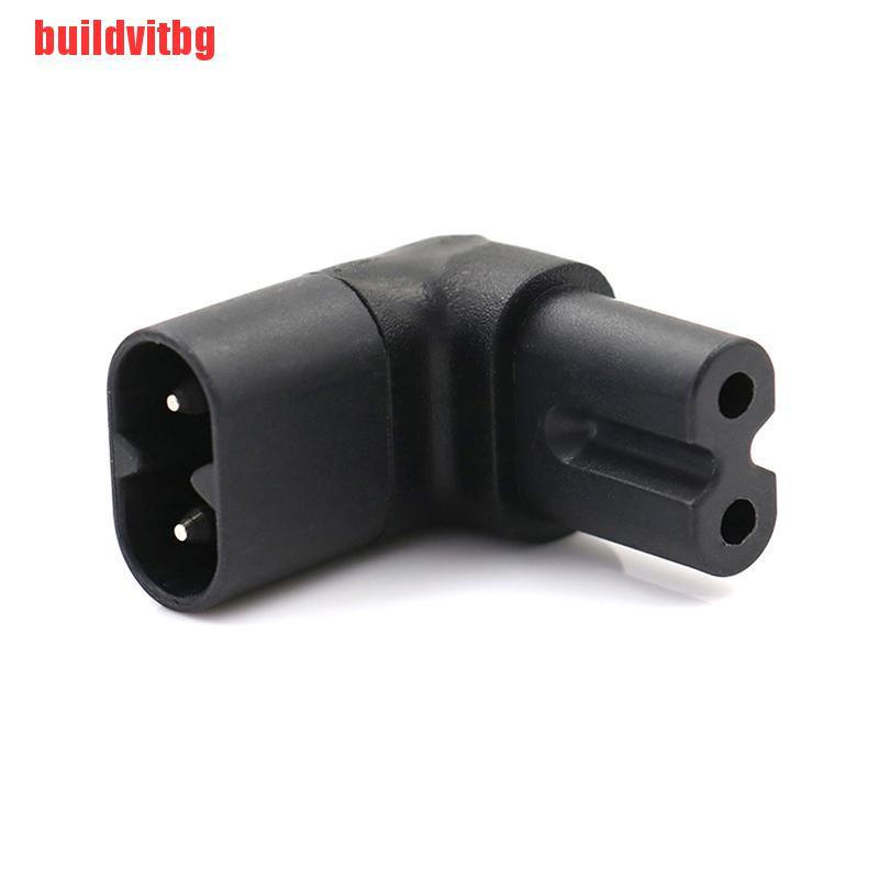 1 Đầu Chuyển Đổi Nguồn Điện Iec 320 C7-C8 90 Độ | BigBuy360 - bigbuy360.vn