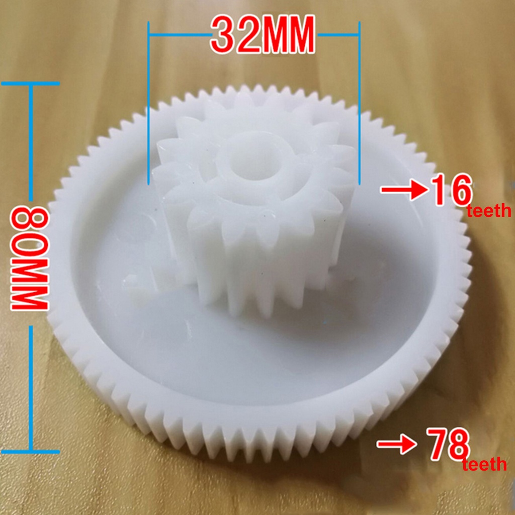 Bộ 3 Bánh Răng Nhựa Thay Thế Cho Máy Xay Thịt VITEK Mincer S / M / L