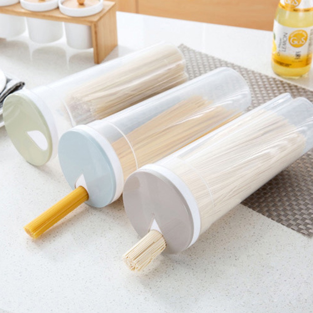 Hộp nhựa đựng mì ống / ngũ cốc tiện lợi