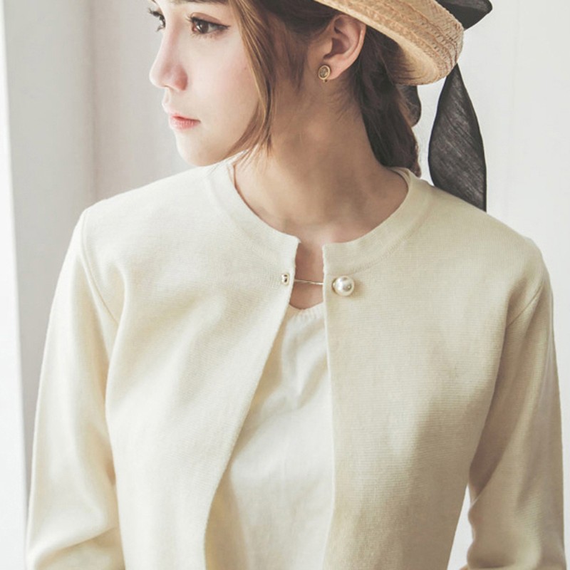 Ghim cài áo đính ngọc trai nhân tạo dành cho nữ