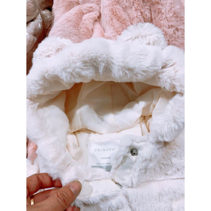 Áo khoác lông Geoger, Primark xuất dư xịn