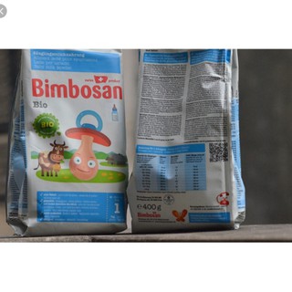 Sữa túi Bimbosan bio số 1 400g