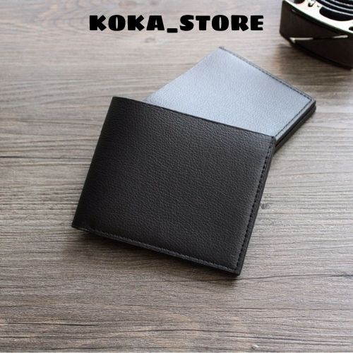 Ví Nam Mini Da Bò Cầm Tay Bóp Da Nam Đẹp Cao Cấp Chính Hãng Nhỏ Gọn Dáng Ngang Dáng Đứng Mẫu KT01 - Koka Store