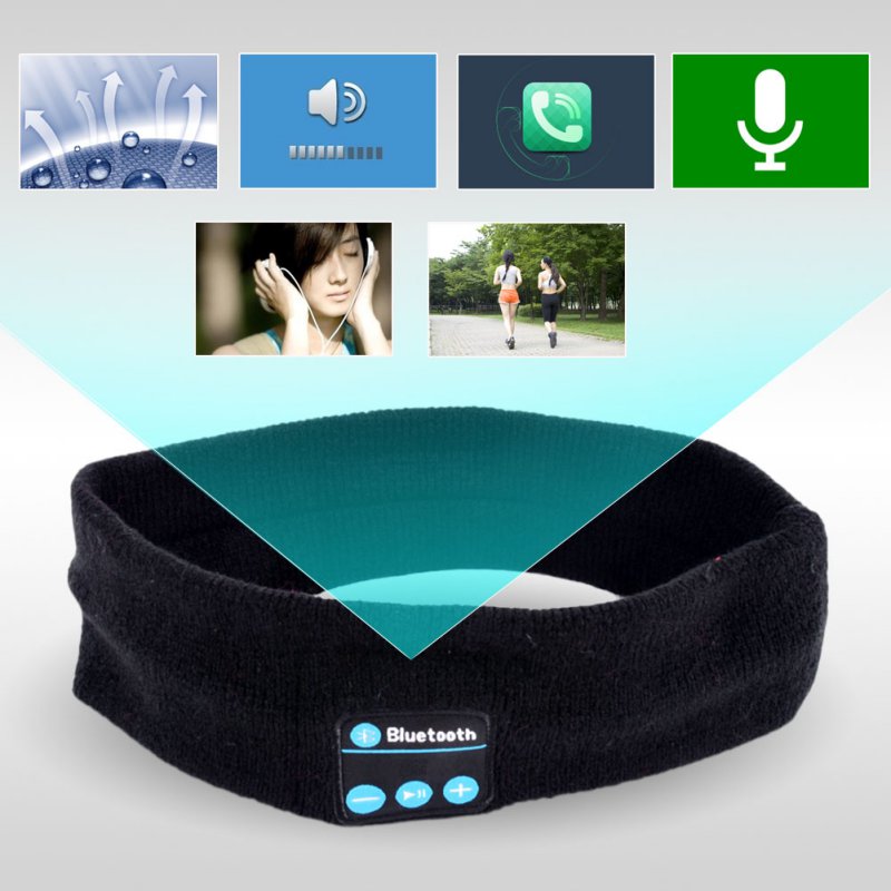 Băng Đô Len Tích Hợp Tai Nghe Bluetooth
