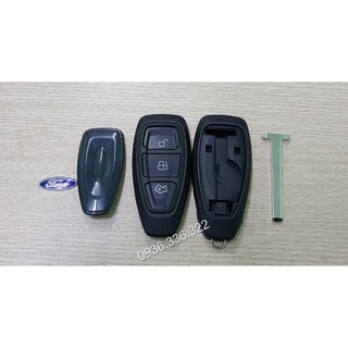 Vỏ chìa khóa (remote) smartkey Ford Focus, Ecosport,  Fiesta
