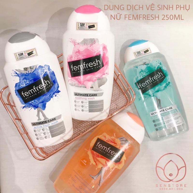 DUNG DỊCH VỆ SINH PHỤ NỮ FEMFRESH 250ML