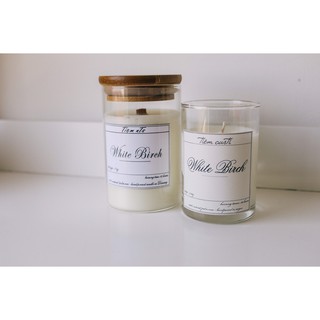 Nến thơm thiên nhiên cao cấp - White Birch