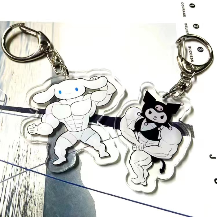 Móc Khóa Hình Kuromi Melody Dễ Thương