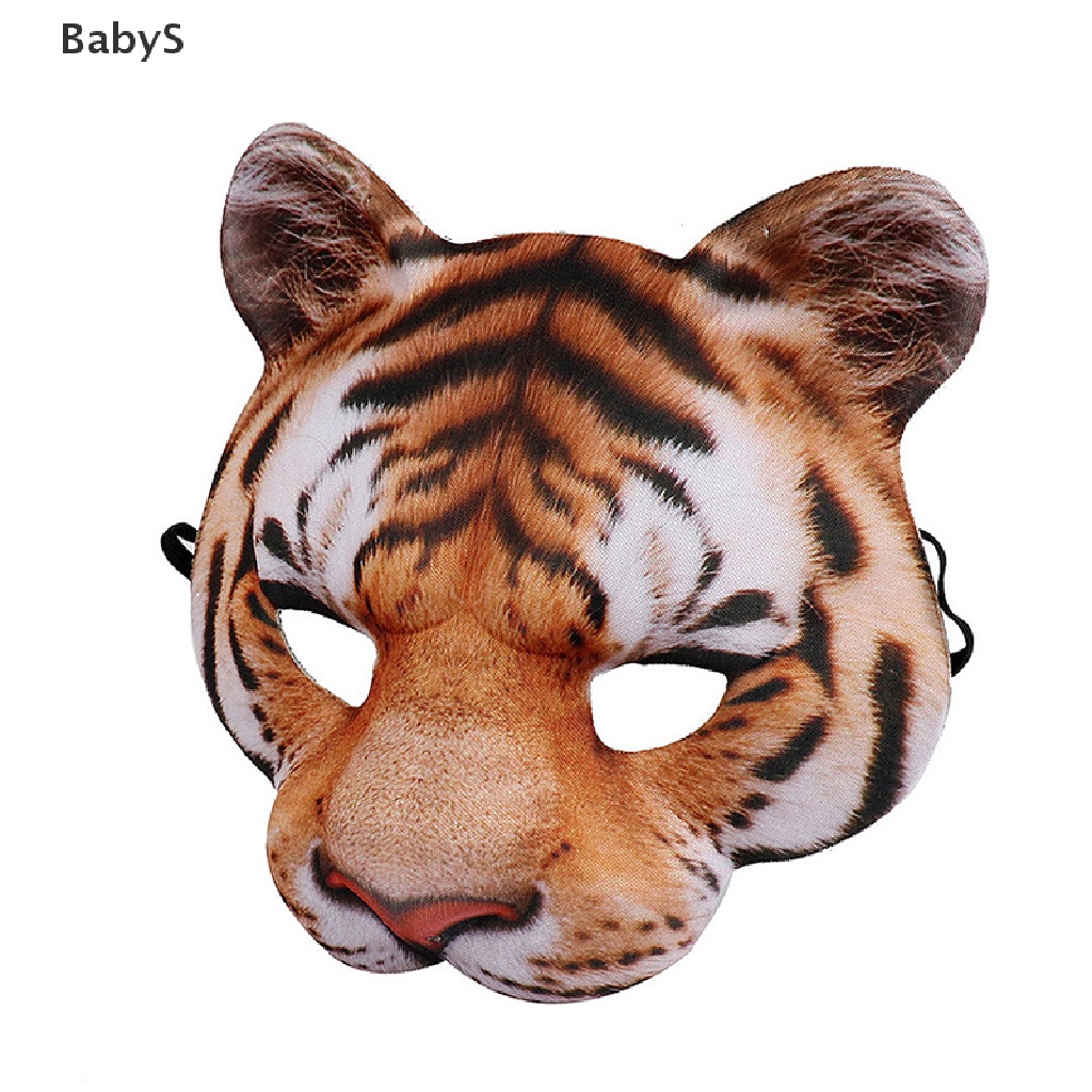 Mặt nạ hóa trang hình con hổ 3D
