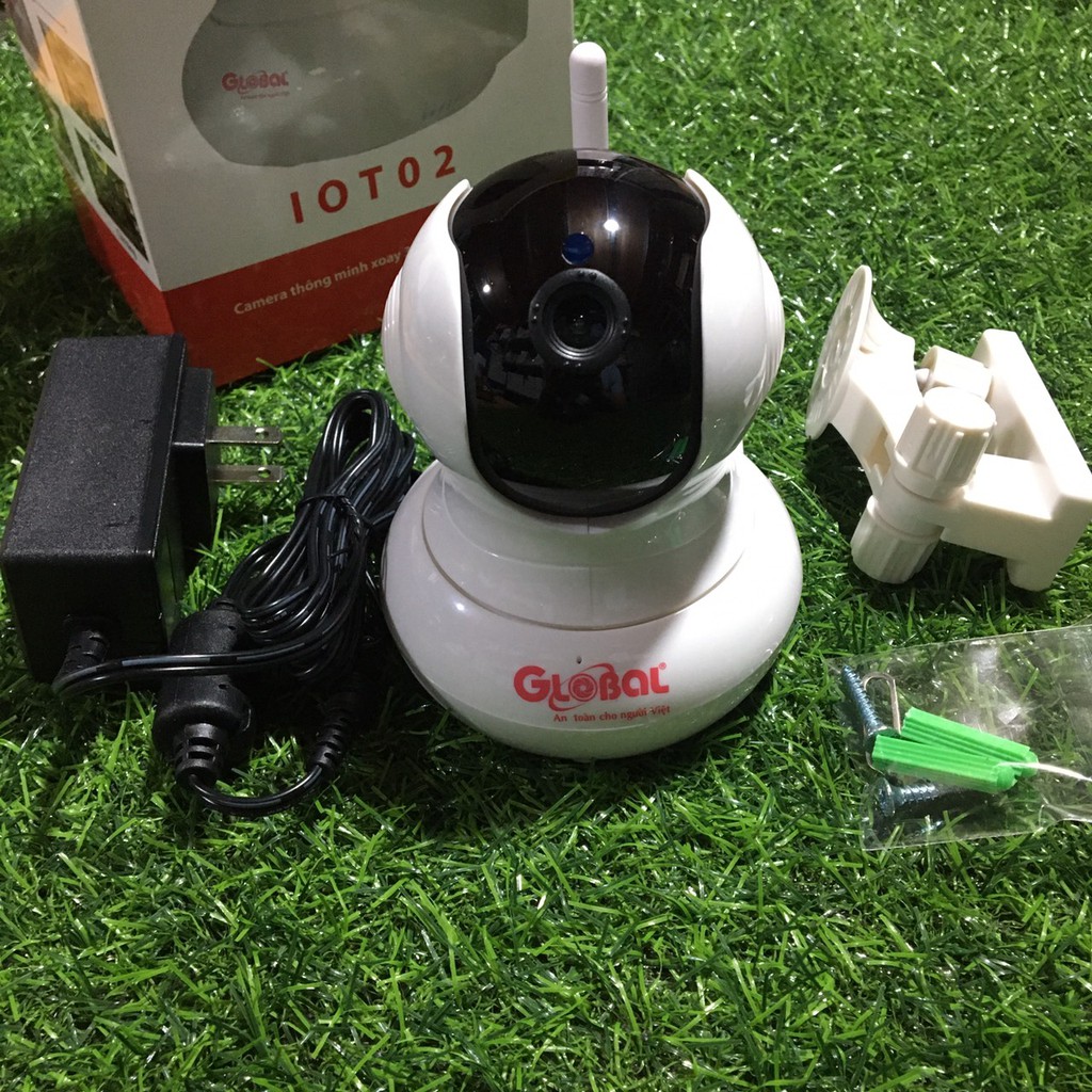Camera IP Wifi Global PT,  1.0 Megapixel, quay quét 360°, Server Việt Nam, Đàm thoại 2 chiều, còi báo động | BigBuy360 - bigbuy360.vn