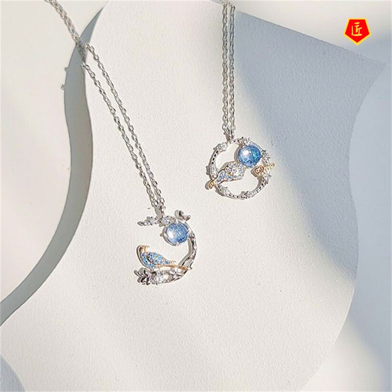 Vòng cổ Bạc S925 Thiết Kế Cổ Điển Hợp Thời Trang