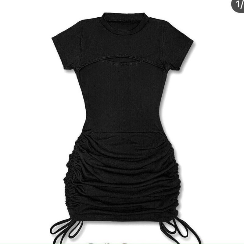 Đầm khoét ngực rút eo #bigsize 60kg đến 90kg | BigBuy360 - bigbuy360.vn