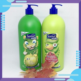 Sữa Tắm Gội Suave Kids 3 in 1 dành cho bé 1.18l (Tắm + Gội + Xả)