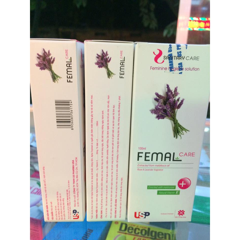 Vệ sinh phụ nữ Femal care  USA 100Ml