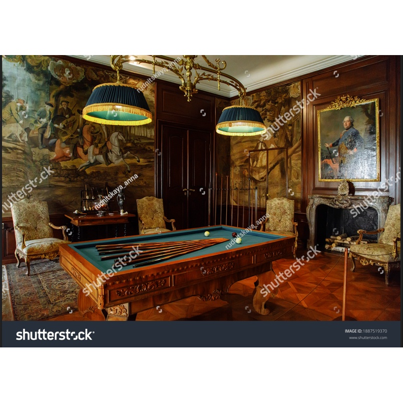 Tranh dán tường Billiards siêu bền, siêu đẹp
