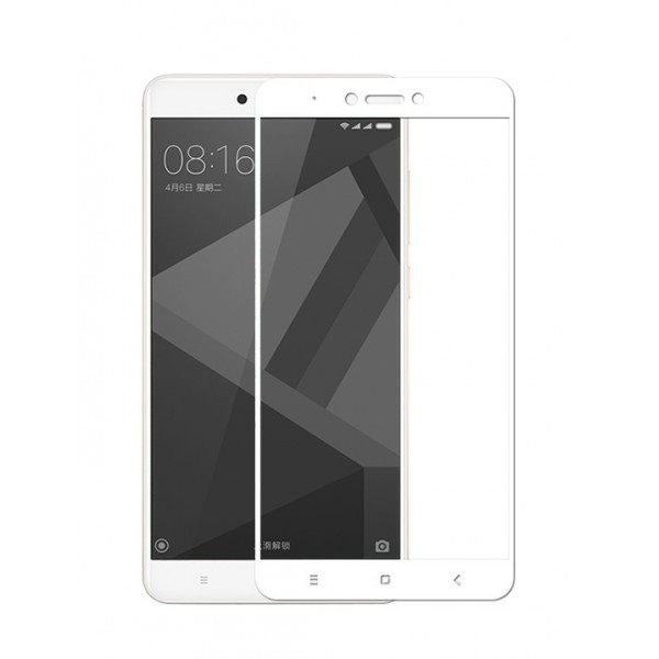 Kính cường lực full màn Xiaomi Redmi Note 4X / Note 4 Trắng