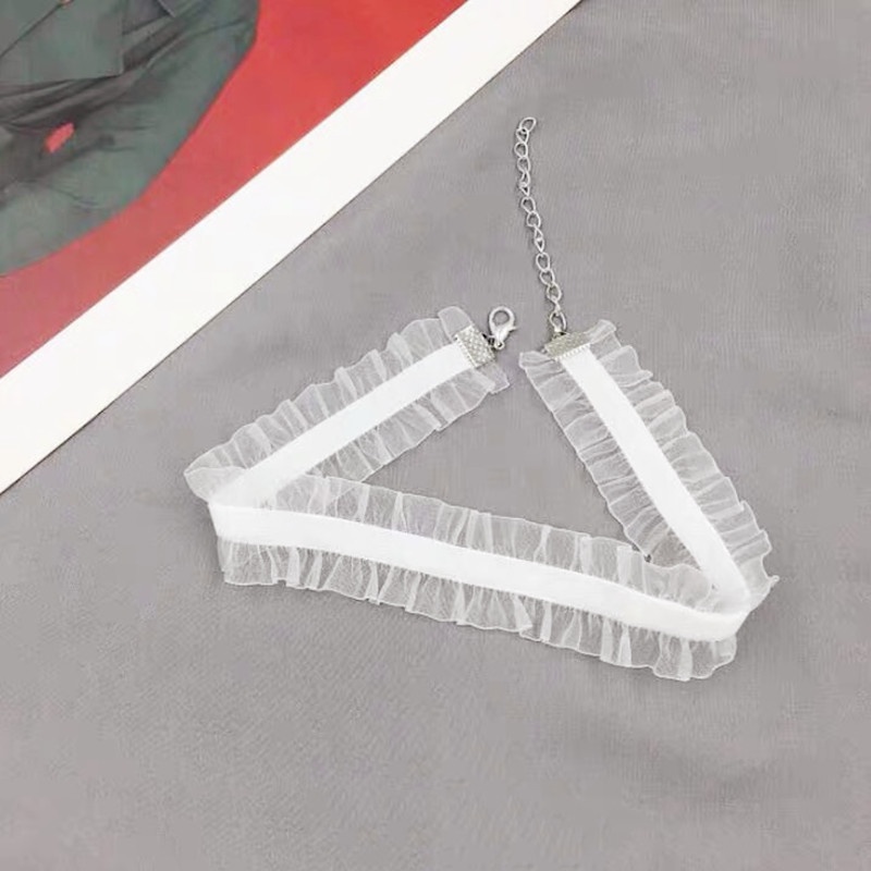 Vòng Cổ Choker Bằng Ren Phong Cách Hàn Quốc Thời Trang Đơn Giản