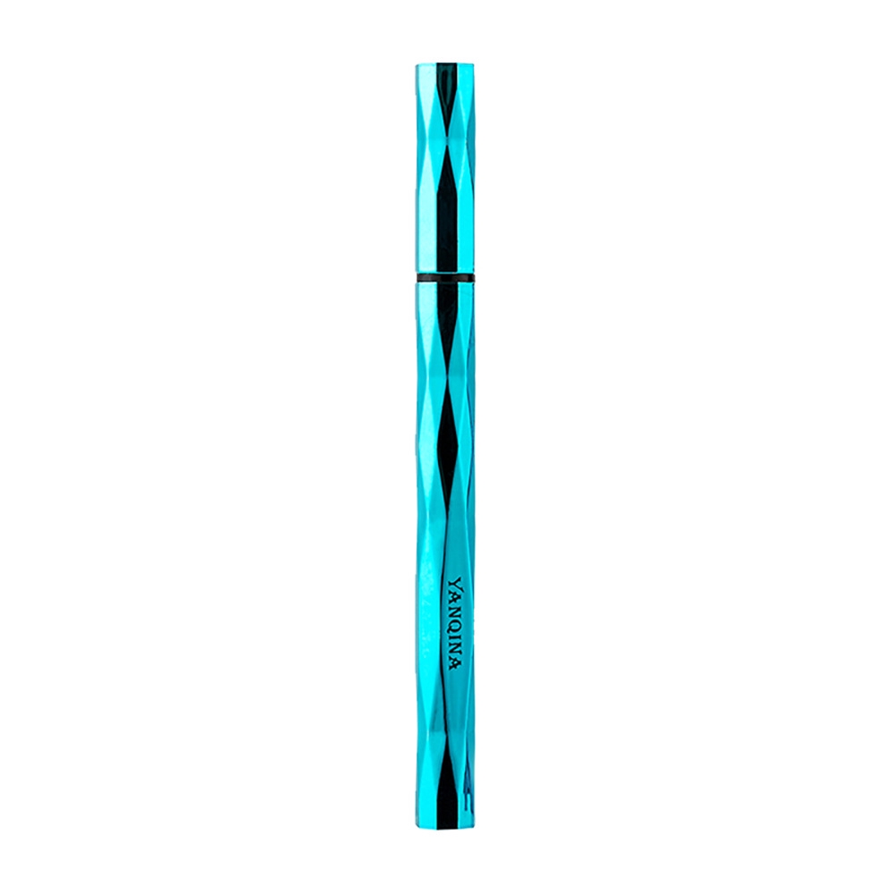 YANQINA Sky Blue Faceted Eyeliner Cool Black Quick-drying Non Staining Durable Waterproof Eyeliner