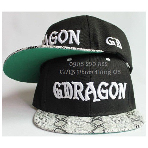 Mũ nón snapback hip hop style Hàn G DRAGON