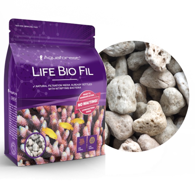 Vật liệu lọc sinh học cho bể cá cảnh biển AF LIFE BIO FIL 1200ML - AQUAFOREST