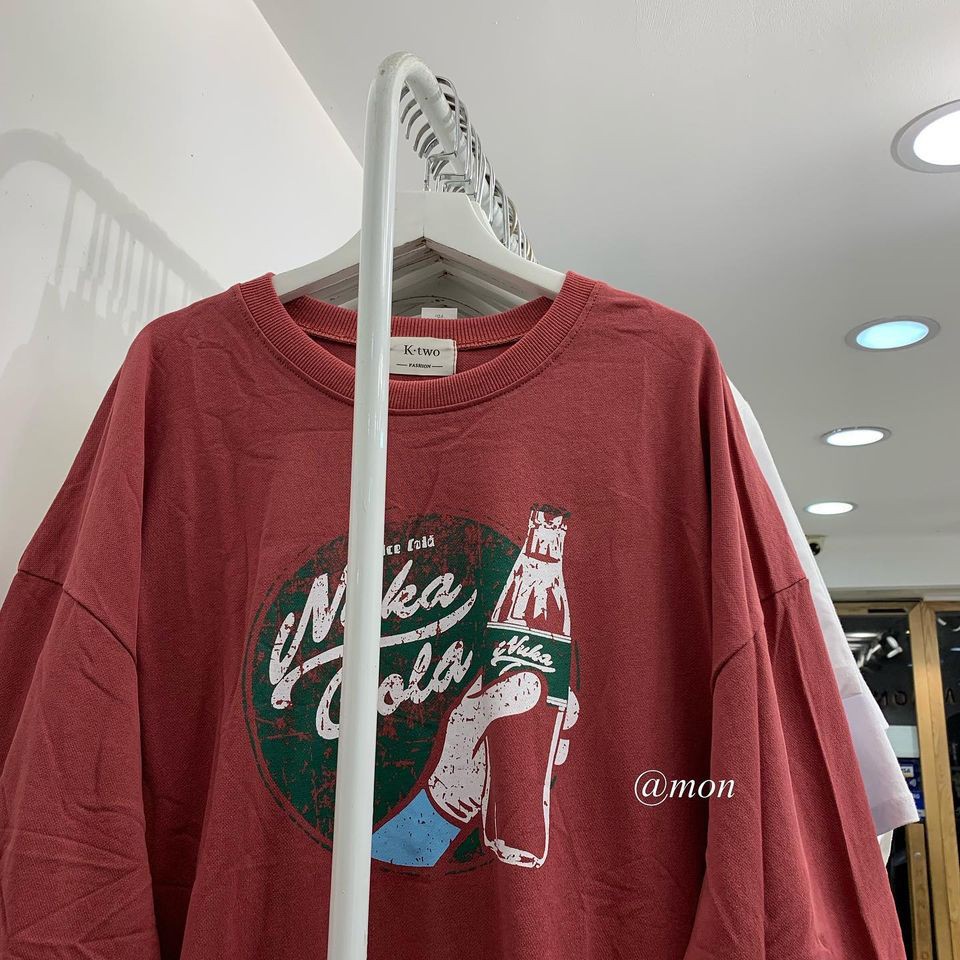 201002 Áo sweater nỉ da cá - áo nỉ da cá, áo nỉ nữ thời trang ulzzang freesize form rộng nhiều màu