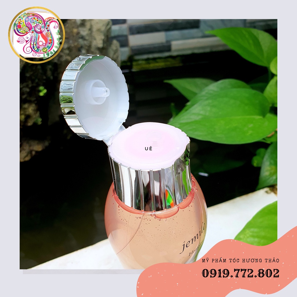 DẦU GỘI XẢ PHỤC HỒI TÓC DÀNH CHO TÓC SỢI MẢNH MILBON JEMILE FRAN HEAT GLOSS  200ML*2