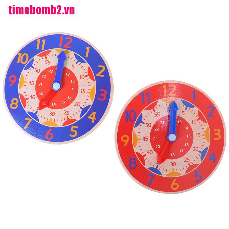Đồng Hồ Đồ Chơi Bằng Gỗ