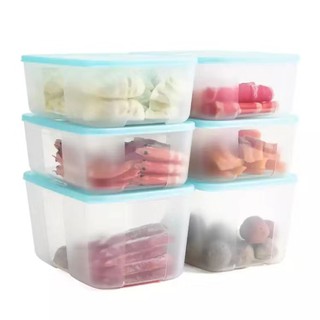 Bộ 6 hộp trữ đông freemate tupperware dung tích 1.7l, 2.6l tu24