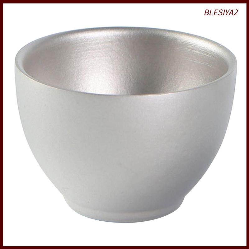 Titanium Tea Cup Camping Tea Mug Double Wall Drinking Water Mugs Drinkware