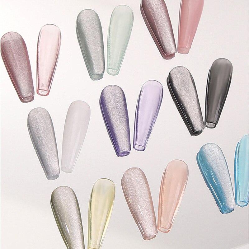 MONJA Lọ Nước Sơn Móng Tay Gel UV Mắt Mèo 7.5ml