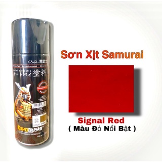 Sơn xịt samurai màu đỏ nổi bật 15/23