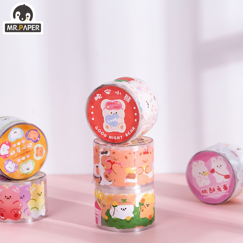 Cuộn Băng Keo 12 Kiểu Dáng Dễ Thương Dùng Trang Trí Diy