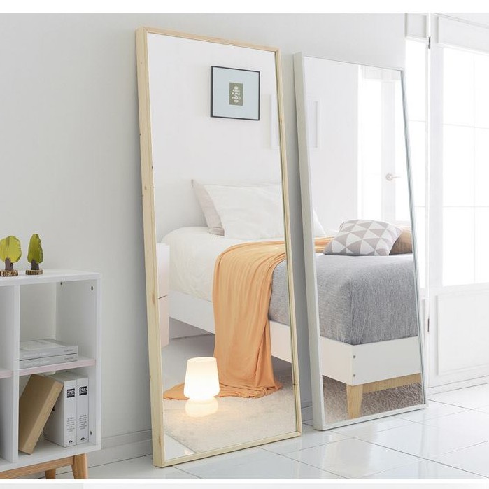 [ONLY HCM] Gương Soi Toàn Thân Hàn Quốc Khung Gỗ Size 60 - STANDING MIRROR - ORI NỘI THẤT HÀN QUỐC