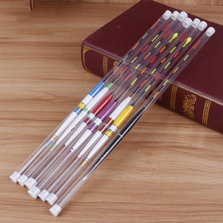 Phao Câu Cá Phao Điện Câu Đêm Nhiều Màu Tặng Kèm Pin